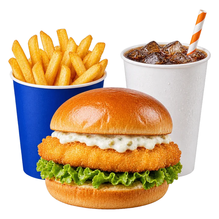 Fish Burger Meal