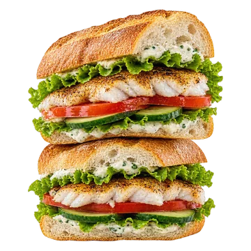 Grilled Fish Sandwich