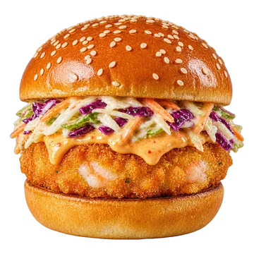 Crispy Shrimp Burger